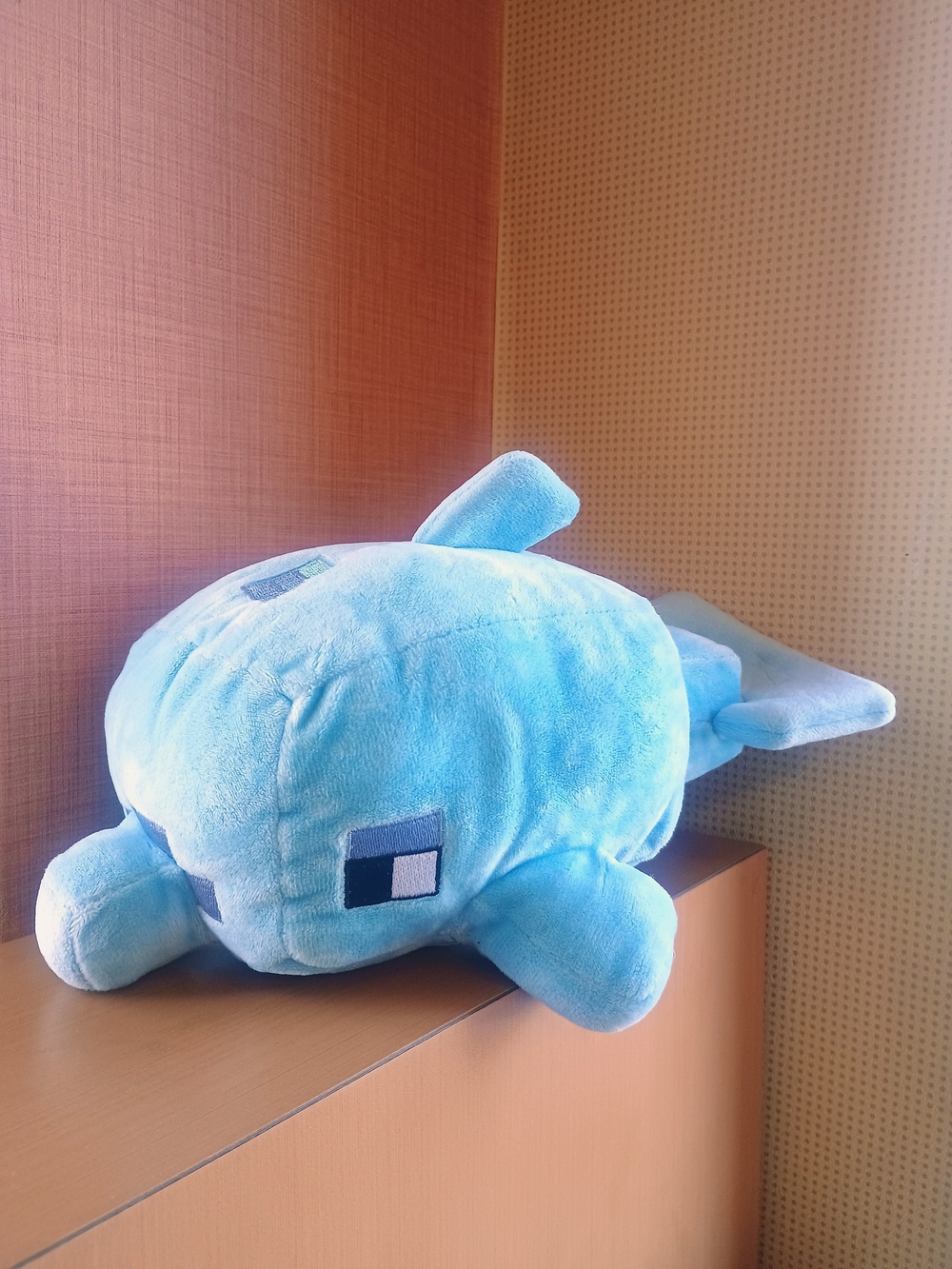 Minecraft Dolphin Plush Toy